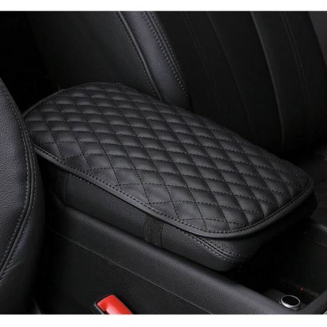 Coussin D Accoudoir Automobile - Cuir Pu - Universel Pour Console Centrale - 35 X 20 Cm - 1 Piece (1/4)