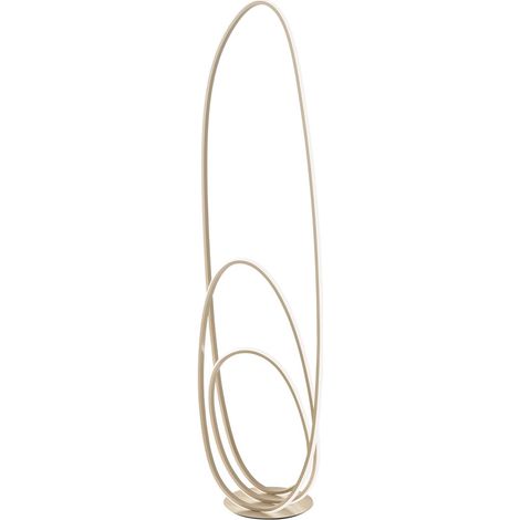 Lampe sur pied LED dimmable design moderne sculptural Golden (1/2)