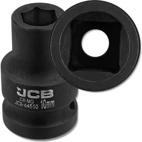 JCB Schlagschrauber-Steckschlüssel 1/2" 10 mm 6-Kant Cr-Mo