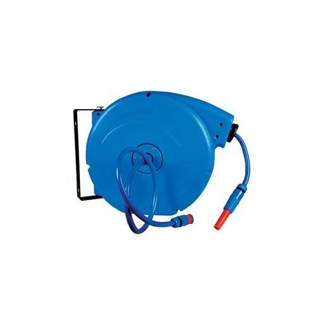 AVVOLGITUBO AUTOMATICO A PARETE MT.20  mt.20 di tubo PVC ø mm.12  pressione 6 bar max    IL CAMPO