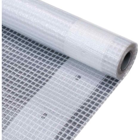 Maison Exclusive - Telone Leno 260 g / m² 3x4 m Bianco (1/5)