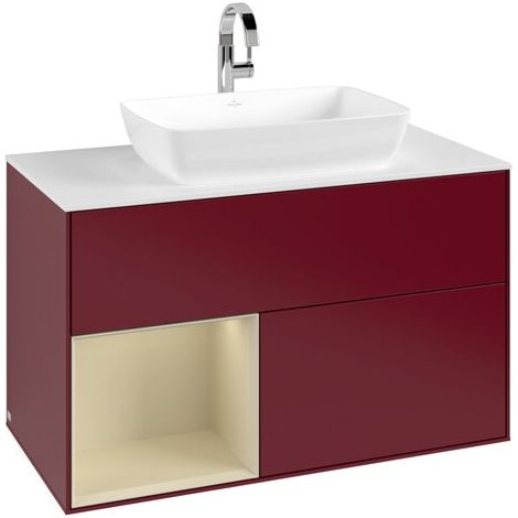 Villeroy & Boch F771HJHB Meuble sous-lavabo Finion F77 (1/3)