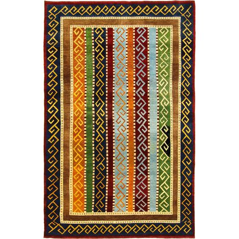 Tapis Ziegler Pita - Tapis oriental - 300x200cm, Rectangular - 100% Laine vierge - Noué main - Multicolore (1/4)