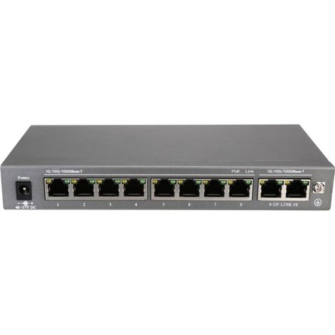 Switch OBA PoE01G con 8 porte Gigabit PoE: gestisci la tua rete di dispositivi con un'unica soluzione veloce e stabile. (1/2)