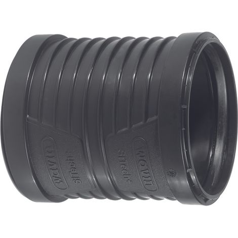 Raccord sanitaire double prise PP-HT Sitech Plus 50, pour assainissement interne silencieux, noir (1/4)
