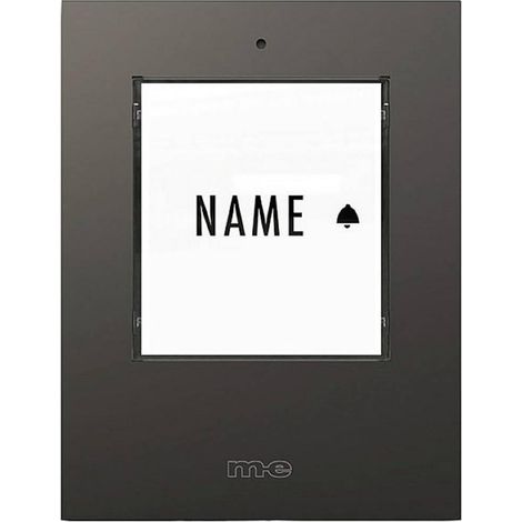 m-e modern-electronics 41303 timbre inalámbrico antracita