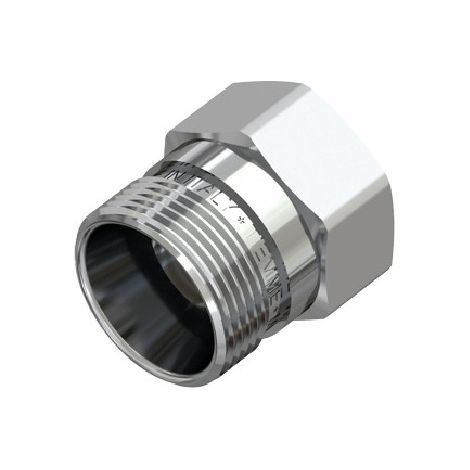RACCORDO DIRITTO FEMMINA CROMATO 3/4 - 24X19 fil (D.16)