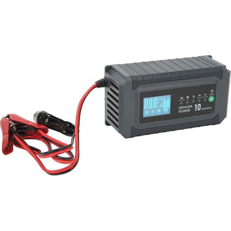 Automatisches intelligentes Batterieladegerät 12V 24V, Erhaltungsladung, EU-Stecker 220V, Wartung und Diagnose, für Auto und Motorrad, Impuls-Erhaltungsladegerät. (1/5)