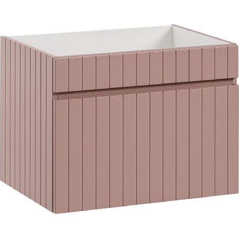 Meuble sous lavabo de salle de bain AREA ROSE L.60 - H.46 - P.45,6 (1/4)