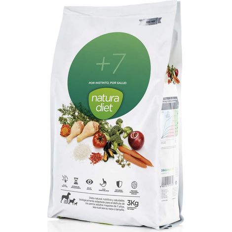NATURA DIET DOG +7 3 Kg (1/2)