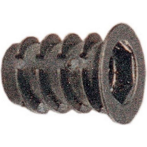 BUSSOLA IN ZAMA ESAGONO INCASSO M10X18 MM.. Prezzo per 1 pezzo. (1/2)