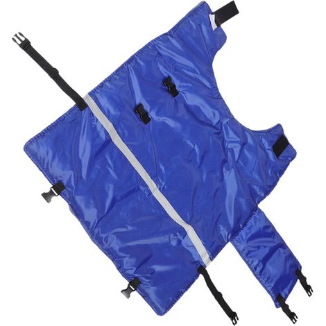 Couverture Chaude pour Veaux D'élevage Imperméable et Coupe-vent, Manteau D'hiver Épais et Doux, Protection Thermique pour Mollet en Extérieur, Résistant Froid Intempéries (1/5)