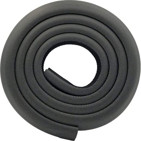 Bande de protection pour bébé - idéale pour les angles de meubles, les cheminées, etc. - 2 mètres, noire (1/4)