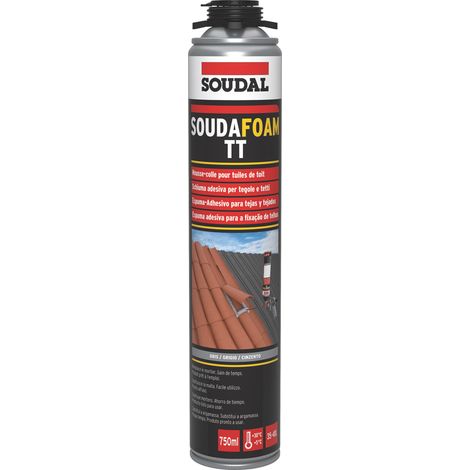 Soudal SCHIUMA POLIURETANICA PER TETTI PER PISTOLA ml. 750 12.00 pz