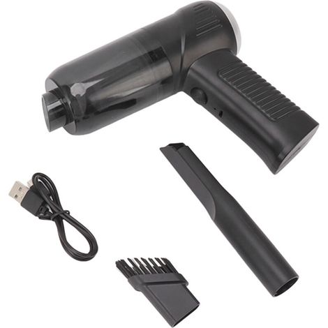 Mini aspirateur de voiture à main sans fil, plumeau d'air pour le nettoyage du clavier d'ordinateur, batterie intégrée (1/5)