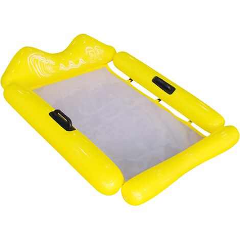 Hamacas flotantes para piscina para adultos, sillas flotantes inflables, flotadores de playa para adultos para lago, río, fiestas de verano, juegos, tomar el sol, muelle (1/5)