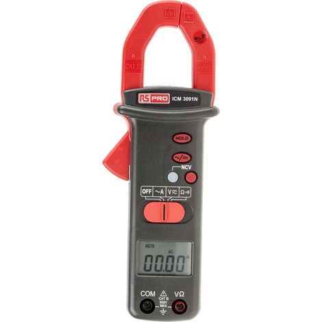 Pince multimètre ICM3091N RS PRO, 400A c.a. ( Prix pour 1 ) (1/4)