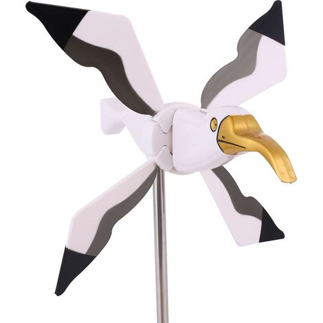 Fliegende Möwe, Windmühle, Garten, Outdoor, Windspiel, Spinner, Rasendekoration, Windmühle, Windmühle für Outdoor-Hofdekorationen