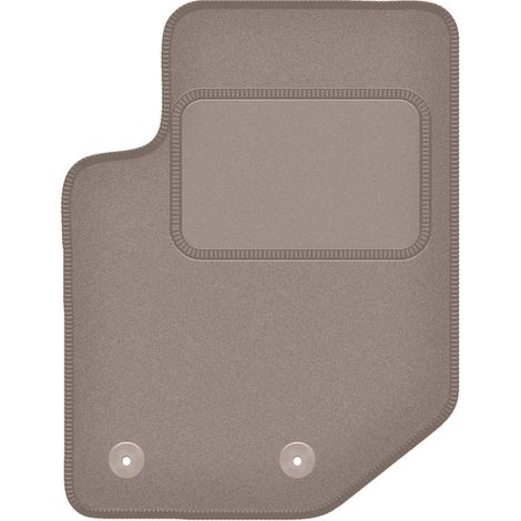 Tappetino in velluto per guidatore per: Jeep Avenger(j) crossover benzina (2023-) beige