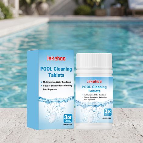 Swimming pool cleaning sheets dissolve stains, remove odors, and facilitate convenient daily pool maintenance -- 100g -- BIEMMEDUE (1/5)