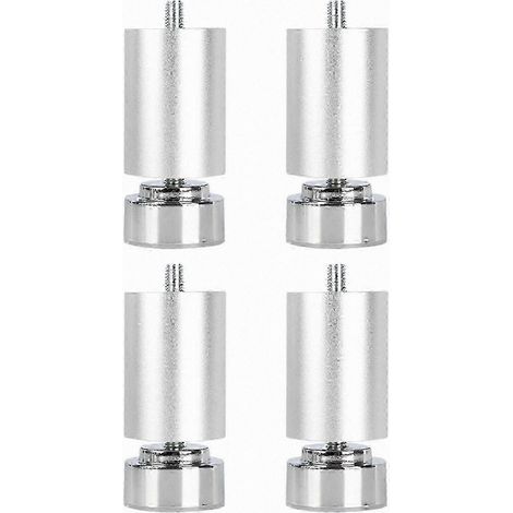 Pieds métalliques réglables et résistants avec filetage M10 pour une meilleure stabilité et un support optimal du mobilier, Arnt 10 cm (1/5)