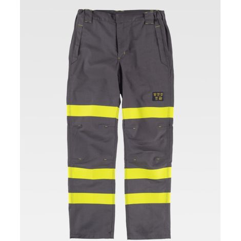 Pantalón ignífugo, antiestático con protección para soldadura y arco eléctrico B1496 (1/5)