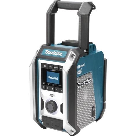Makita Akku Baustellenradio DMR115 12V -18V + Netzteil ohne Akku/Ladegerät (1/5)