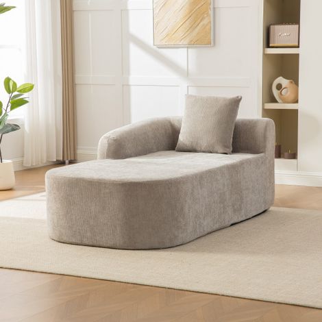 Un canapé modulaire compressé, revêtu de tissu chenille et garni d'une mousse haute résilience 30D. Facile à déplacer et doté d'une base antidérapante : un choix idéal pour les salons et autres espace (1/4)