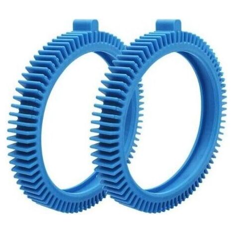 Pneu avant bleu piscine avec pièces de nettoyage de bosse 2X 4X roues de pression 2 pack 896584000-143 (1/5)