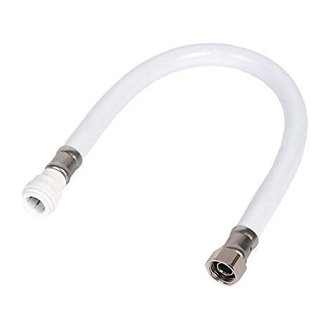 John Guest Speedfit White PVC Hose 500mm - 15mm X 1/2" TC (Pack Of 2) (1/2)