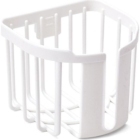 1 Soporte para papel higiénico, plástico ABS, diseño calado, almacenamiento de champú, para baño (1/5)
