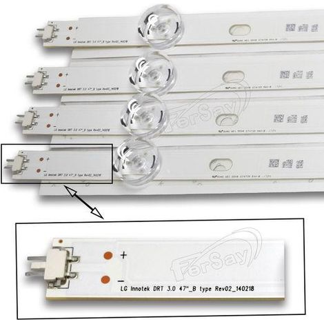 8 Led TV Led Strips Kit LG AGF78400901
