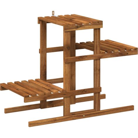 Soporte de plantas Natural 82 x 36 x 60 cm vidaXL (1/5)