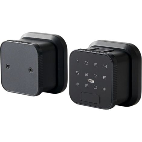 Cerradura inteligente con huella dactilar, cerradura de puerta con teclado y manija, cerrojo electrónico compatible con cerraduras DADA. (1/5)