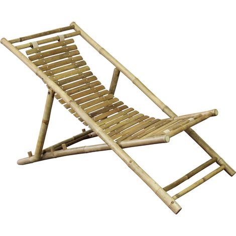 MADDY - sdraio da giardino in bamboo (1/3)