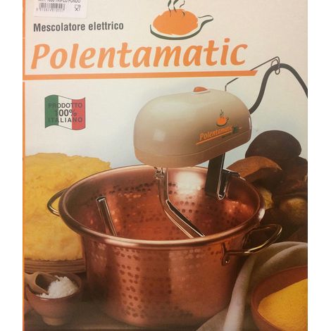 Lar Elektrischer Polenta-Kessel aus Kupfer Polentamatic für Induktion 30 cm 6,5 L