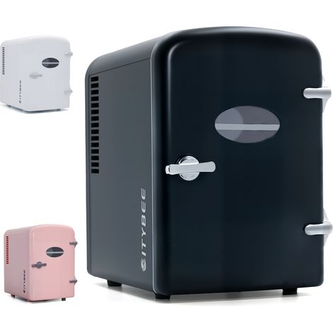 GBLY Mini Frigorifero Portatile Piccolo Frigorifero Elettrico Refrigerazione Isolante (Nero)