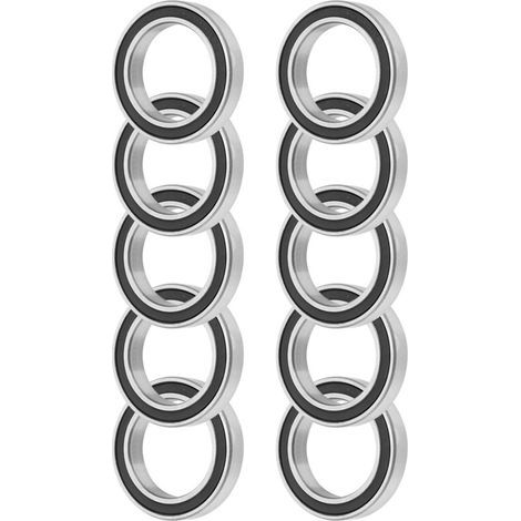 10 roulements à billes étanches 6805-2RS 25x37x7mm, lot de 10 pièces (1/5)