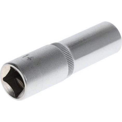 Douille Métrique - 12 5 Mm - Pour Clé À Cliquet - Conforme Din 3124 Iso 2725 - Acier Chrome Vanadium - 1 Pièce (1/3)