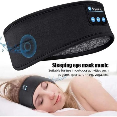 Bandeau sommeil Bluetooth musique, bandeau sport yoga, appel mains libres, modèle 2026 confortable (1/4)