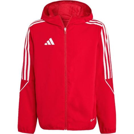 Veste coupe-vent adidas Tiro 23 League, rouge, IA1624, 152 cm
