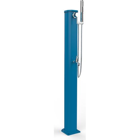 Doccia da Giardino Miscelatore Doccetta e Lavapiedi Arkema Jolly Go Light Blue (1/5)