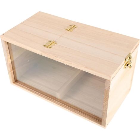 Box d'élevage de perroquets Lovebrds Bird House en House d'oiseau en du Perroquet nid d'oiseaux nid de Perruche Nidification de Cage en Acrylique (1/5)