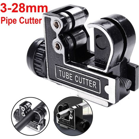 Coupe-tubes miniature, petit coupe-tubes, 3-28 mm, pour couper rapidement les tubes en acier inoxydable.
