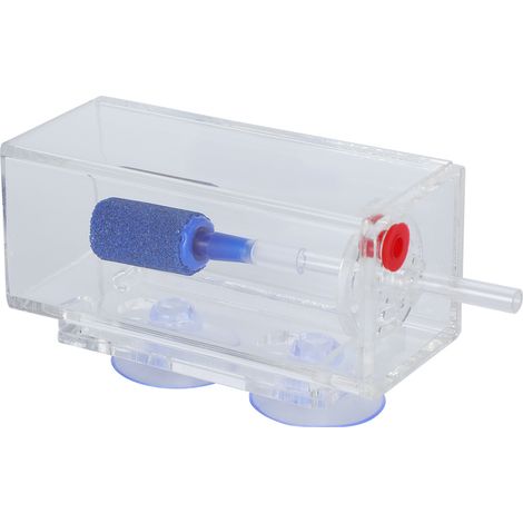 Diffuseur/dissolvant de CO2 léger pour aquarium en acrylique (1/5)