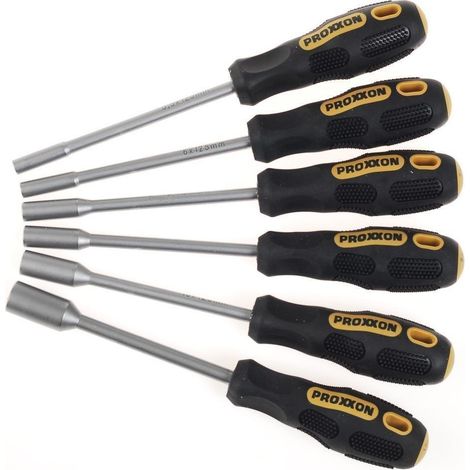Set 6 cacciaviti giraviti a bussola testa esagonale Proxxon 22644 flex-dot (1/3)