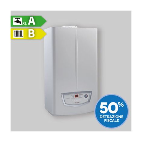 Chaudière à condensation instantanée 22,6 Kw A avec thermostat SMART hi-tech sans fil Bluetooth 44x24H79 cm Mythos Hp (1/5)