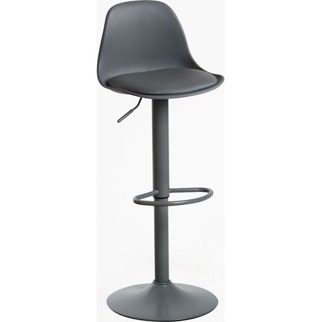 Packs Taburetes Cocina - Pack 6 Taburetes Tulipa Total - Gris oscuro (1/5)