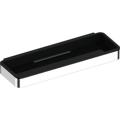 Panier de douche PLAN finition aluminium noir-gris KEUCO