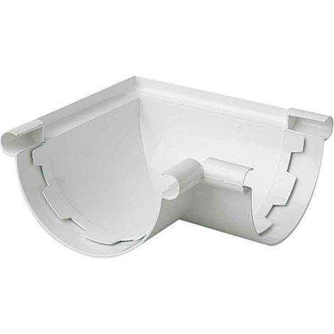 Angulo Encolar Blanco Redondo 25 ANC25 PVC Canalon JIMTEN Canalon: 33Ø